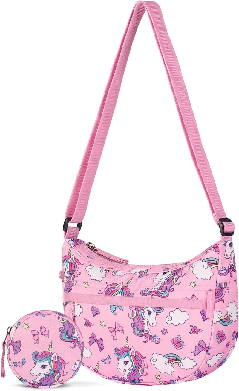 Choco Mocha Girls Crossbody Purse for Kids with Coin Purse | for Kids, for Kids - Image 1